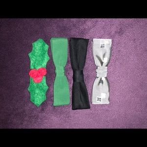 Vintage clip on bow ties